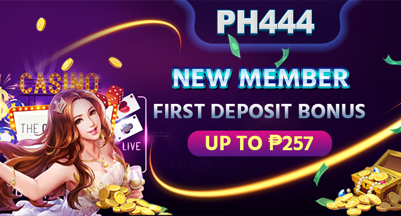 New members get bonus up to P257 on first deposit